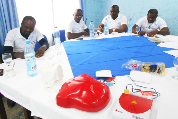 First Aid Training Satelec Fayat - Cameroon 02